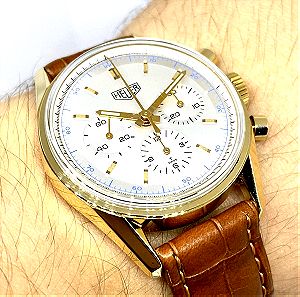 Tag HEUER carrera chronograph Re-Edition 1964 gold18k