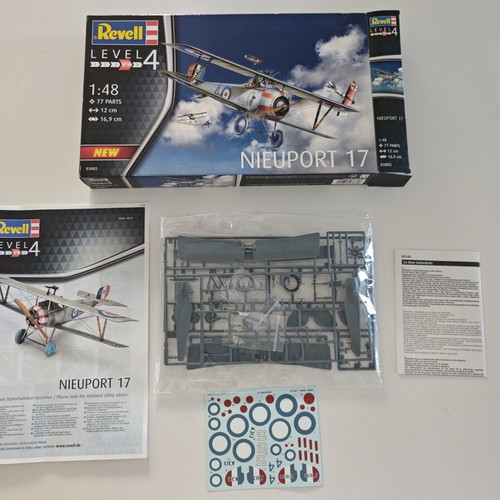 Revell Nieuport 17 1:48 Plastic Model Kit New