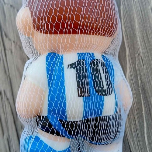 Lionel Messi figure stretch and card new official replica