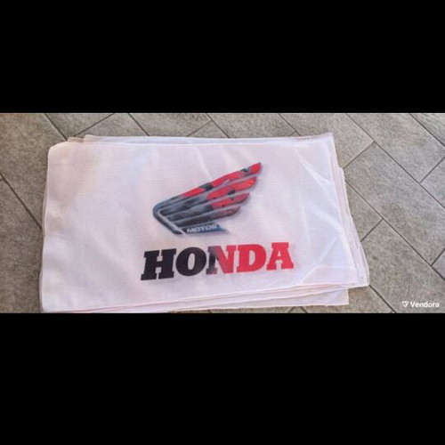 Honda flags new, set of 7, 45x22 cm