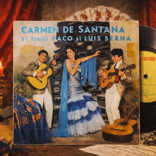 Carmen Santana Flamenco LP used, Romanian edition