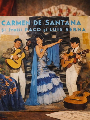 Carmen Santana Flamenco LP употребяван, румънско издание