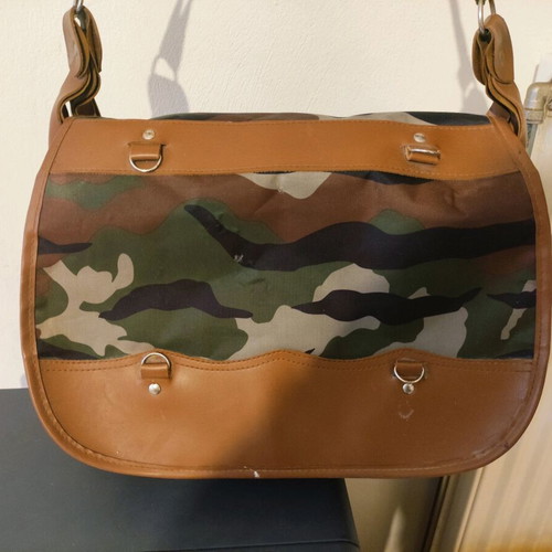 Aetos leather crossbody hunting bag like new, camouflage