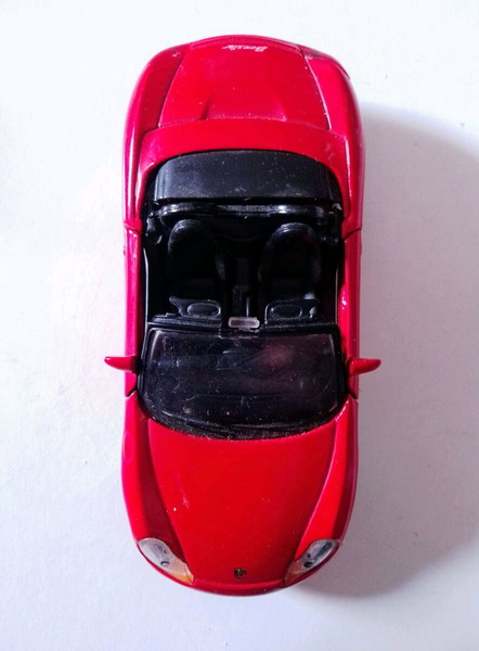 ΜΙΝΙΑΤΟΎΡΑ PORSCHE BOXTER  της WELLY (ΜΕΤΑΛΛΙΚΉ)