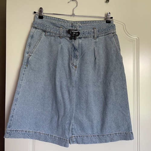Pinko denim bermuda shorts, blue, size L