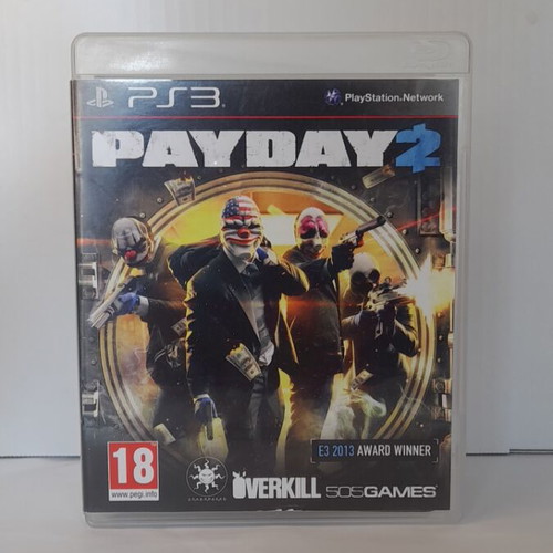 PayDay 2 PS3 game like new, full with manual, English version