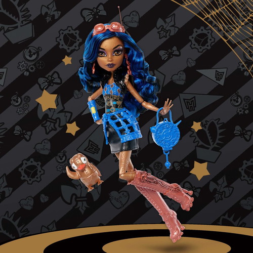 Monster High Robecca Steam doll new with accessories
