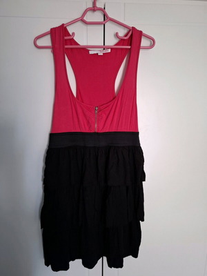 Tally Weijl dress like new, black and fuchsia-pink, size M