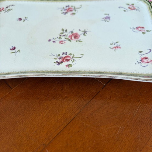 England antique plate set used Stoke on Trent