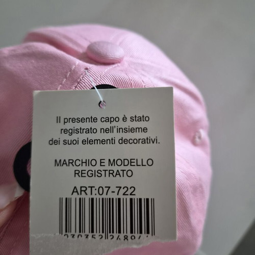 Roma Italia hat new, size 57, pink