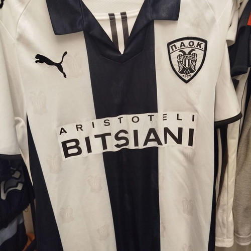 PAOK jersey used, size medium, in excellent condition