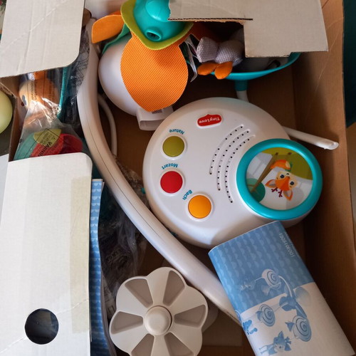 Tiny Love baby mobile used for lullabies