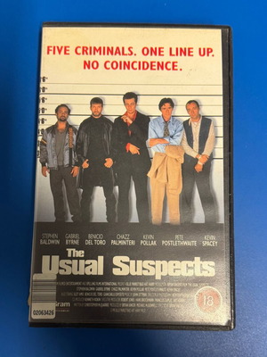The Usual Suspects VHS like new