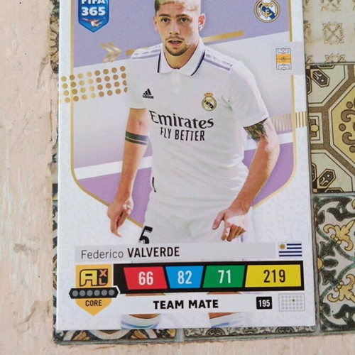 Federico Valverde Real Madrid card new