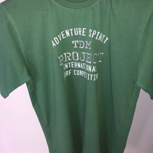 TDM Project Green Short-Sleeve Shirt New, Size XXL
