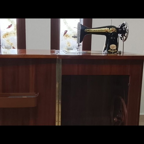 Mersedes sewing machine vintage used with furniture