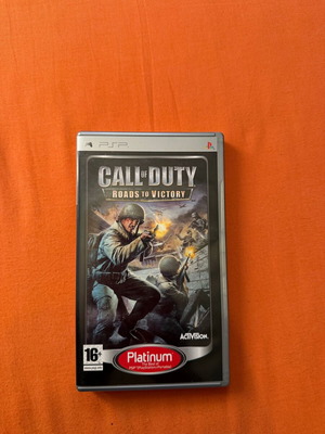 Call of Duty Roads to Victory παιχνίδι PSP σαν καινούργιο με κουτί και εγχειρίδιο