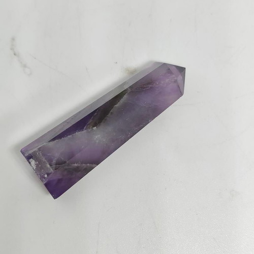 Amethyst crystal tower like new, natural hexagonal obelisk