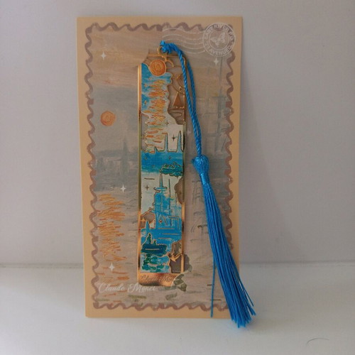 Claude Monet Sunrise Bookmark new