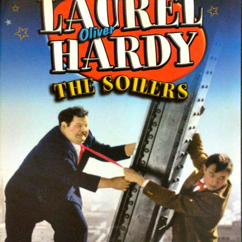 Stan Laurel and Oliver Hardy The Soilers DVD used, comedy