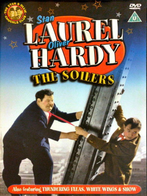 Stan Laurel and Oliver Hardy The Soilers DVD used, comedy