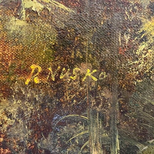 Painting like new without frame 61x91