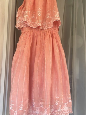 Dress C&A like new, pink and orange, size 128 cm for 8-9 years old