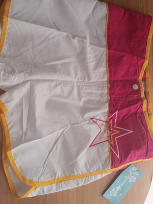 Women's swimsuit XXL new, white and pink