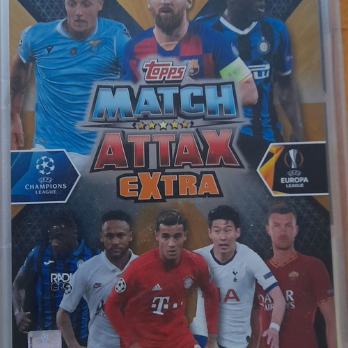 Champions League 2019-2020 Match Attax Extra album with 267 cards, like new