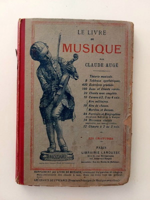 Vintage collectible music book used