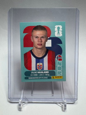 Ерлинг Холанд 2026 Panini Fifa World Cup стикер нов