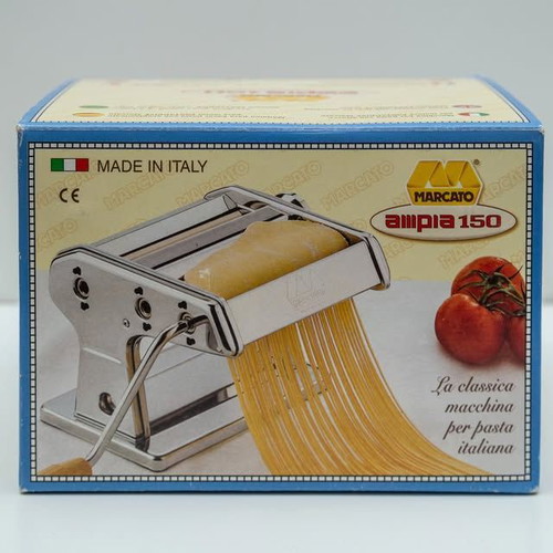 Marcato Ampia 150 Deluxe pasta machine new, chrome steel