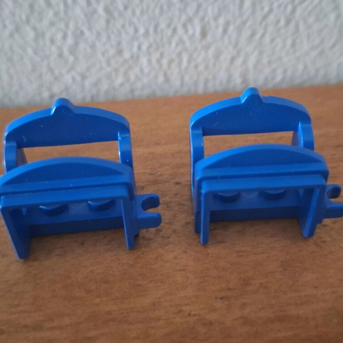 Lego Classic Castle horse saddles with clip
