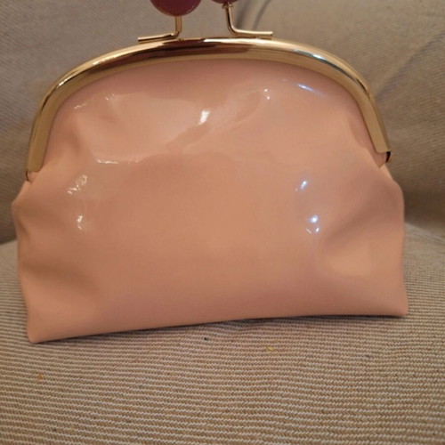 Parfois pink clutch like new