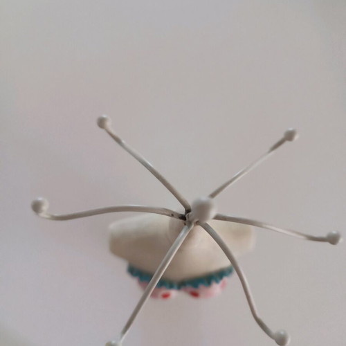 Jewelry stand for accessories like new, pink and white