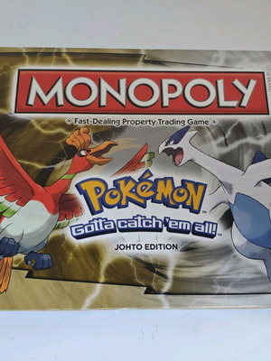 Monopoly Pokémon Johto Edition σαν καινούργιο