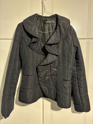Barbarossa black jacket like new, size S/M