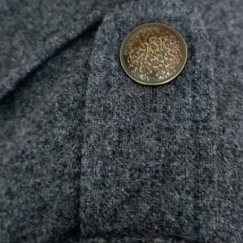 H&M wool jacket gray size M like new