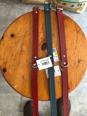 Pet Camelot δερμάτινο περιλαίμιο Nubuck 12mm x 35cm