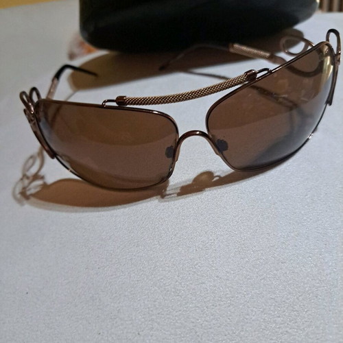 Sunglasses, metal frame, brown, Roberto Cavalli