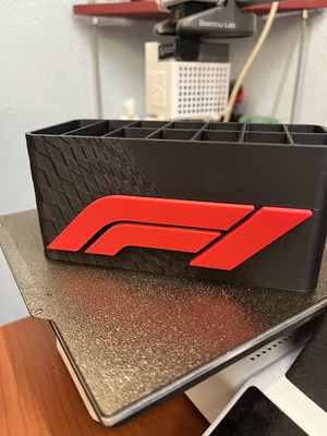 Formula 1 Edition 3D Printed Organizer