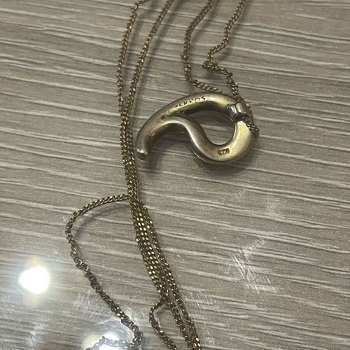 Sekkos 925 silver gold-plated necklace used