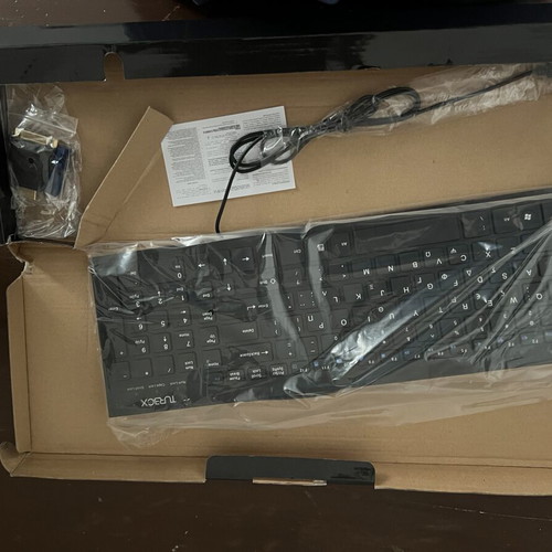 Turbocx DWC-3000 wired keyboard and mouse combo