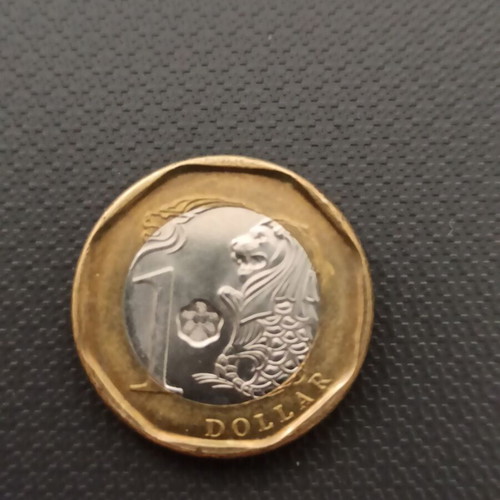 1 Singapore dollar 2018 collectible in excellent condition
