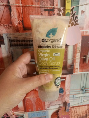 Dr.organic Virgin Olive Oil Body Scrub 200ml καινούργιο