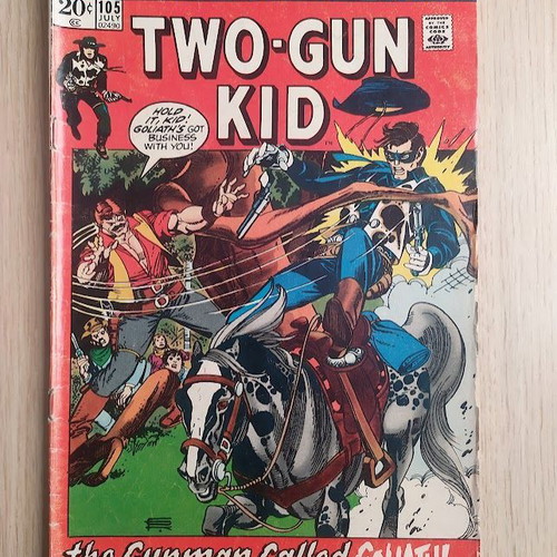 Two-Gun Kid #105 Marvel Comics употребяван, 1972
