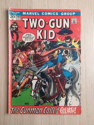 Two-Gun Kid #105 употребяван, Marvel Comics 1972