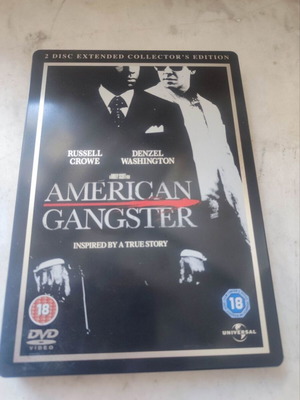 American Gangster steelbook double DVD with English subtitles