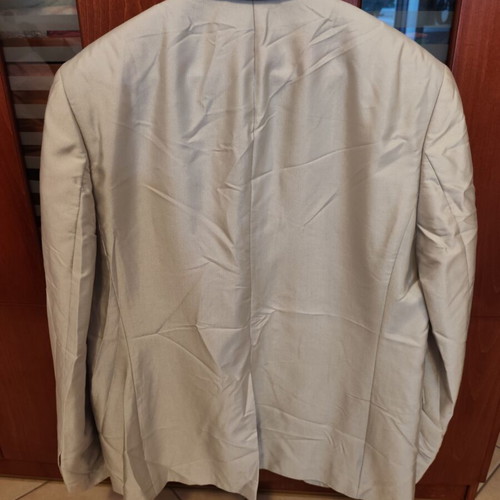 Berto Lucci gray suit set like new, jacket no 54, pants no 56