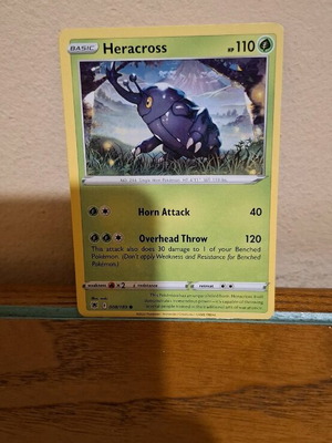 Pokemon Card Heracross σαν καινούργιο